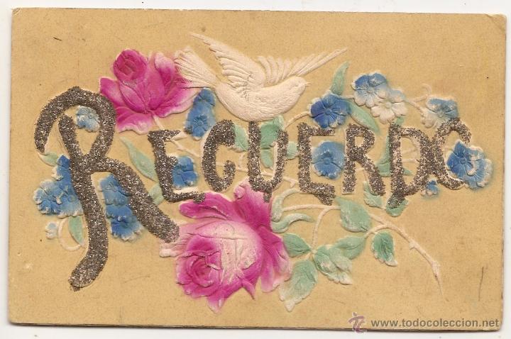 Postales: Postal antigua en relieves - Foto 1