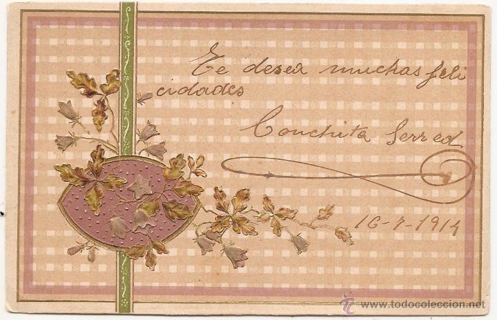 Postales: Postal antigua en relieves - Foto 1