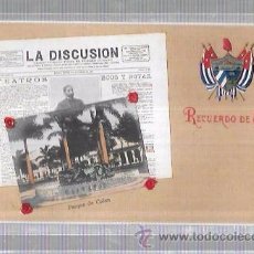 Postales: TARJETA POSTAL DIARIO LA DISCUSION. PARQUE DE COLON.