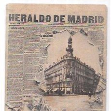 Postales: TARJETA POSTAL DEL DIARIO DE HERALDO DE MADRID. HAUSER Y MENET.
