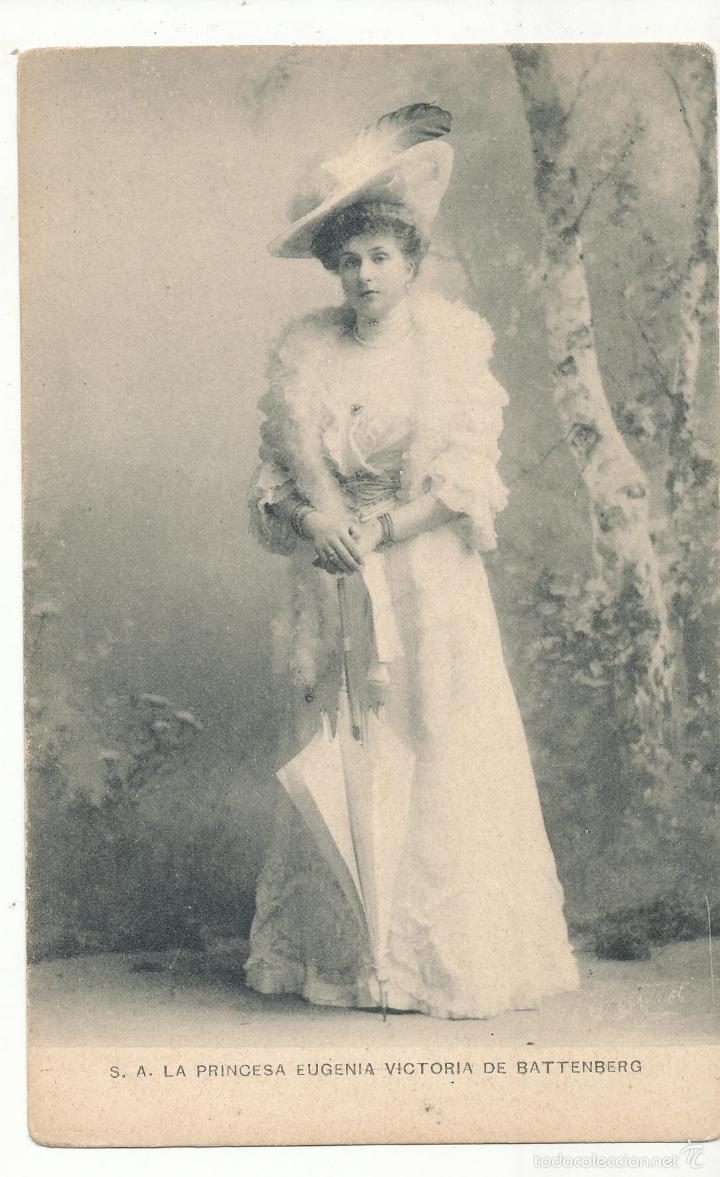 Postales: S. A. La Princesa Eugenia Victoria de Battenberg. - Foto 1