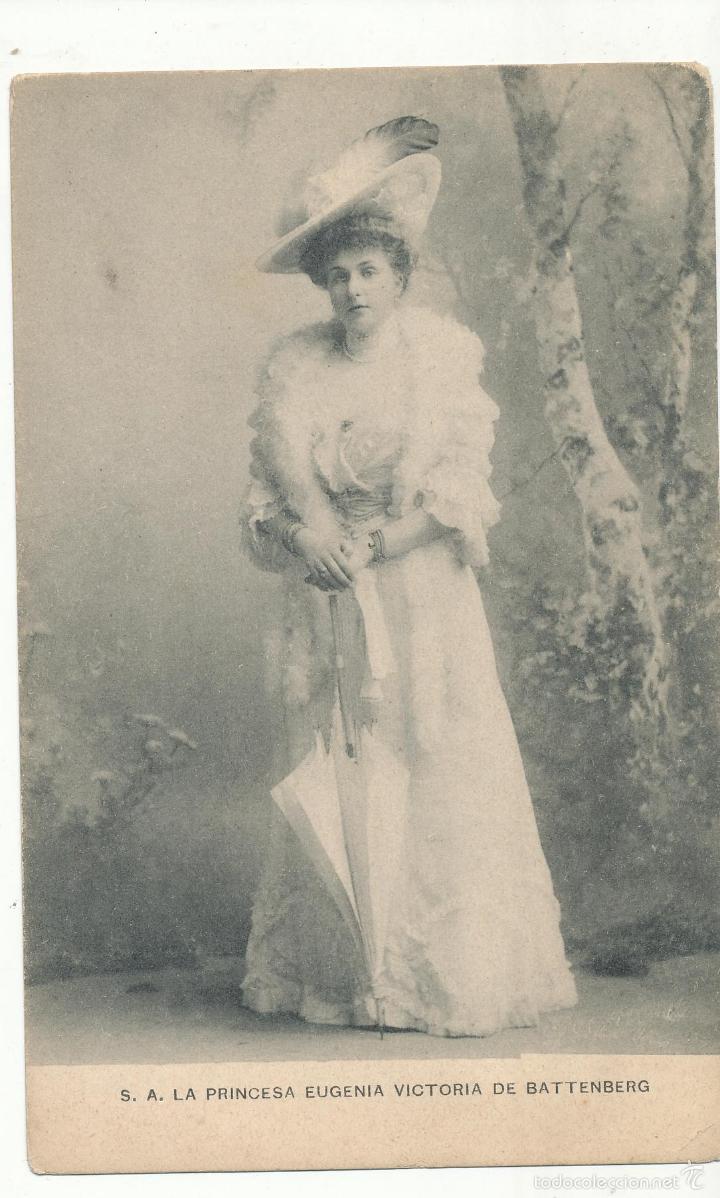 Postales: S. A. La Princesa Eugenia Victoria de Battenberg. - Foto 1