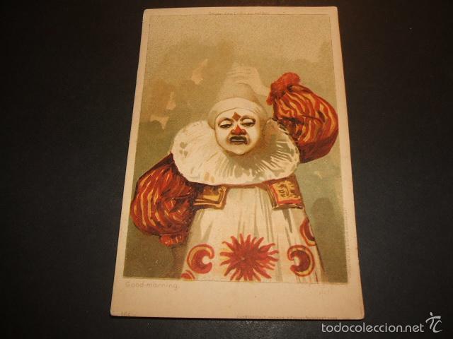 Postales: PAYASO POSTAL CROMOLITOGRAFICA - Foto 1
