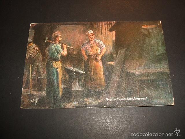 Postales: HERREROS EN LA FORJA POSTAL - Foto 1