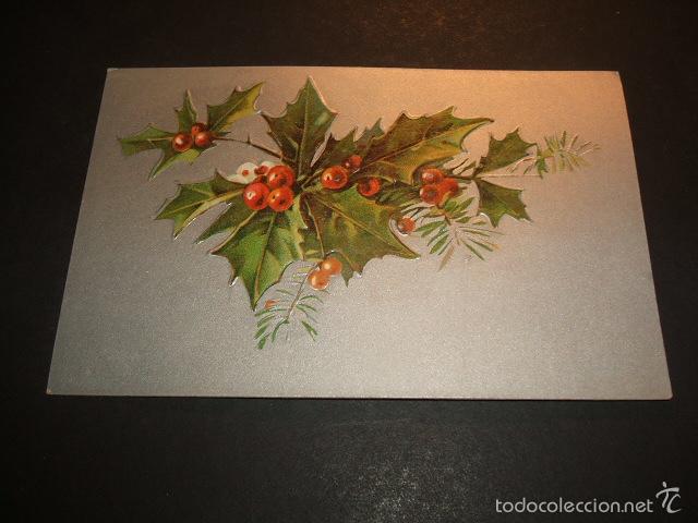Postales: FLORES POSTAL EN RELIEVE 1906 - Foto 1
