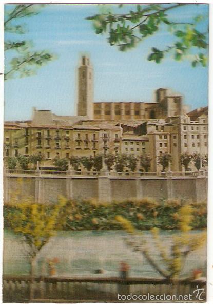Cartoline: Postal 3 Dimensiones. Lleida, con movimiento. . Ed. E.Oro. 1961.. Vell i Bell