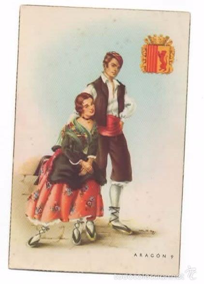 Postales: ARAGON. TRAJES TIPICOS. SIN CIRCULAR - Foto 1