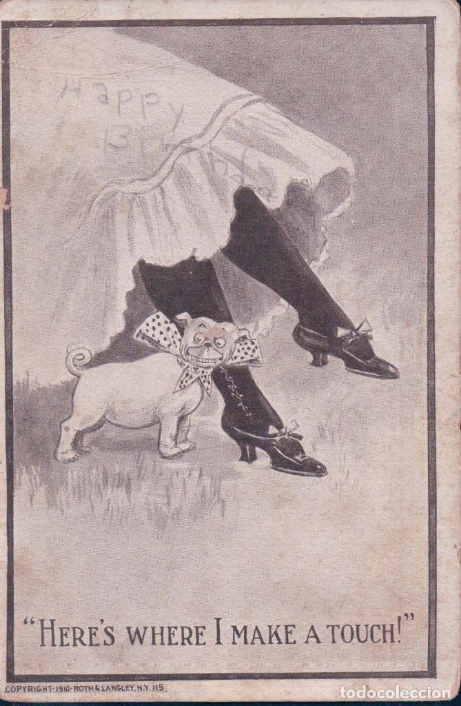 Postcards: POSTAL HERE&acute;S WHERE I MAKE A TOUCH