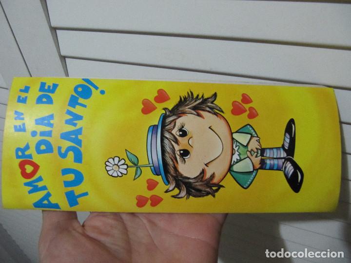 Postales: popy cards amor en el dia de tu santo 1982