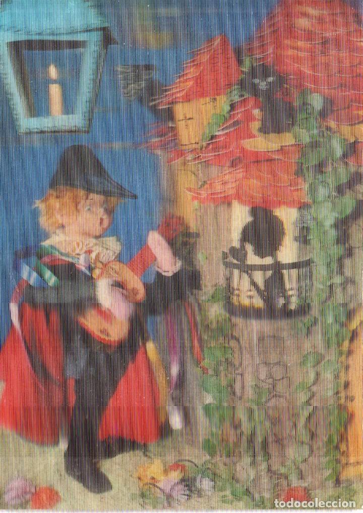 Postales: POSTAL DE TUNO EFECTO TRIDIMENSIONAL - ESCUDO DE ORO - Foto 1