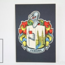 Postales: POSTAL BLASONES DE ESPAÑA - COLECCIÓN HERÁLDICA - ZAMORA - SIN CIRCULAR