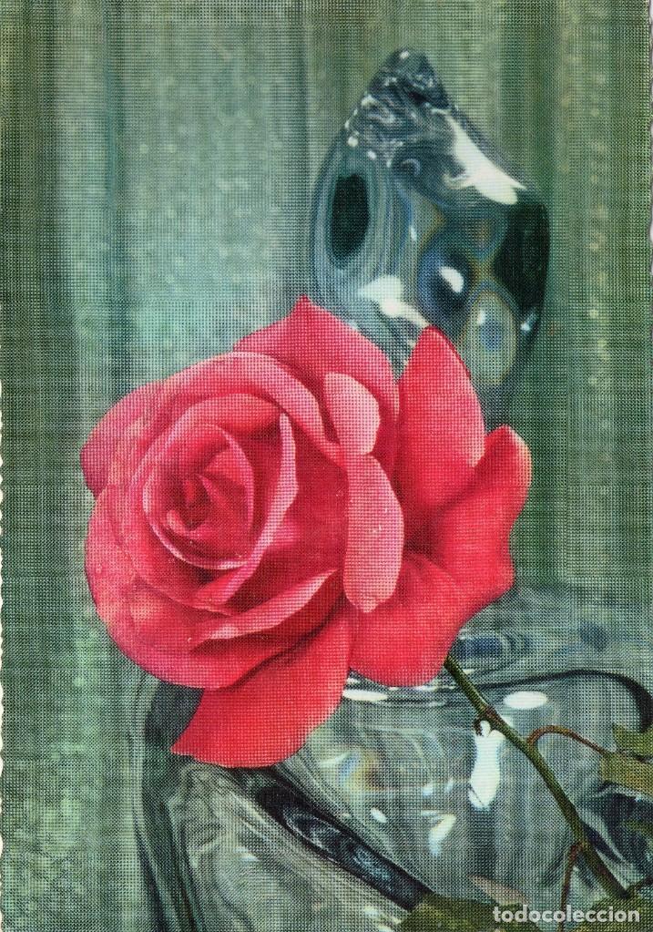 Postales: ROSA  EN JARRON EDICIONES CYZ - Foto 1