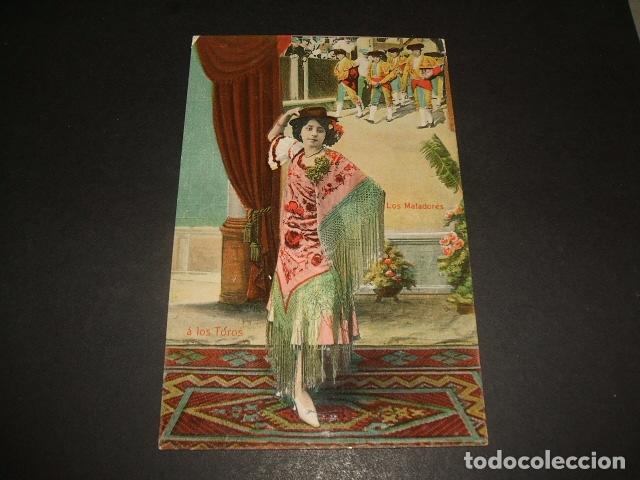 Postales: A LOS TOROS LOS MATADORES POSTAL - Foto 1