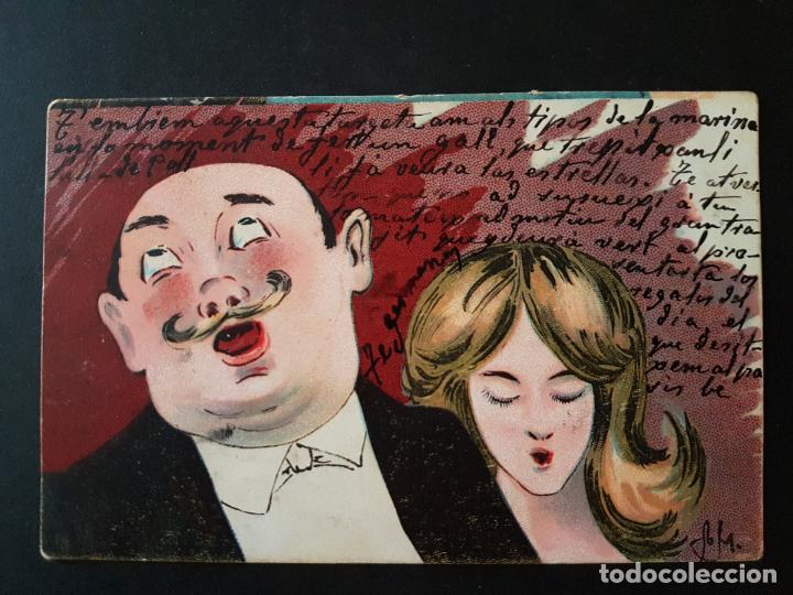 Postales: POSTAL COMICA ILUSTRADA 1905 - Foto 1