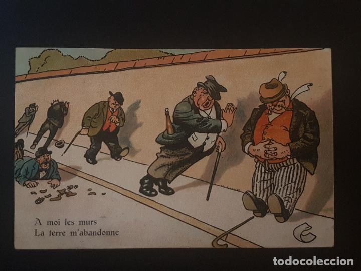 Postales: POSTAL COMICA ILUSTRADA BORRACHOS - Foto 1