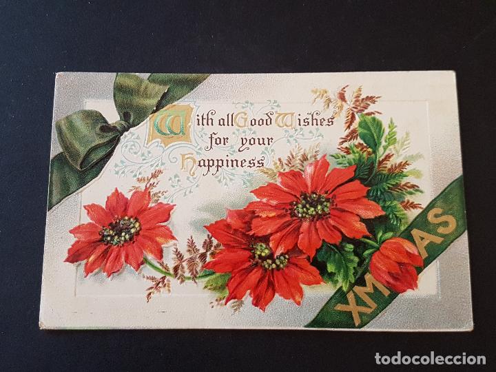 Postales: POSTAL RELIEVE FLORES - Foto 1