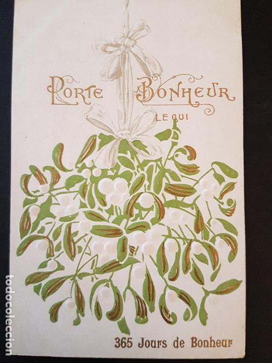 Postales: POSTAL RELIEVE FLORES - Foto 1