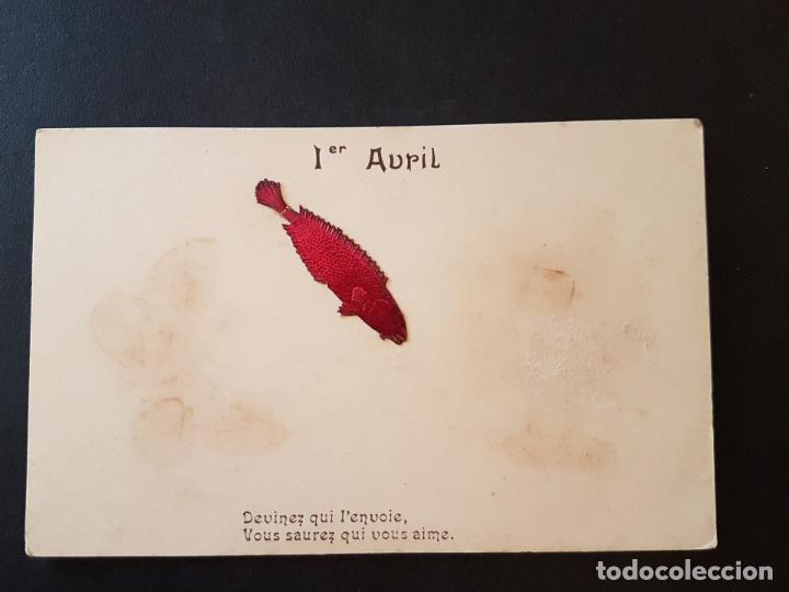 Postales: POSTAL EN RELIEVE PEZ - Foto 1