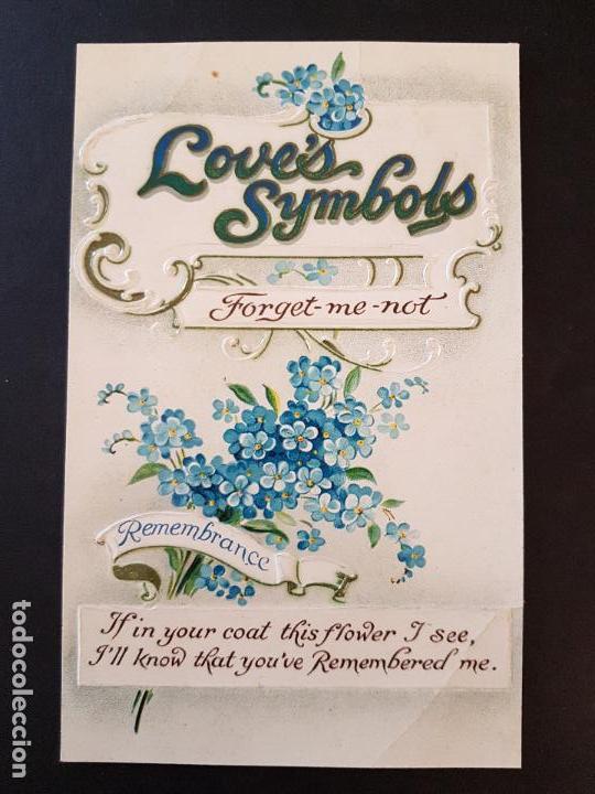 Postales: POSTAL RELIEVE FLORES - Foto 1