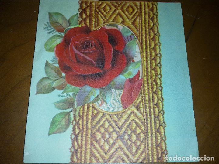 Postales: POSTAL TROQUELADA 3D - FLORES - Foto 3