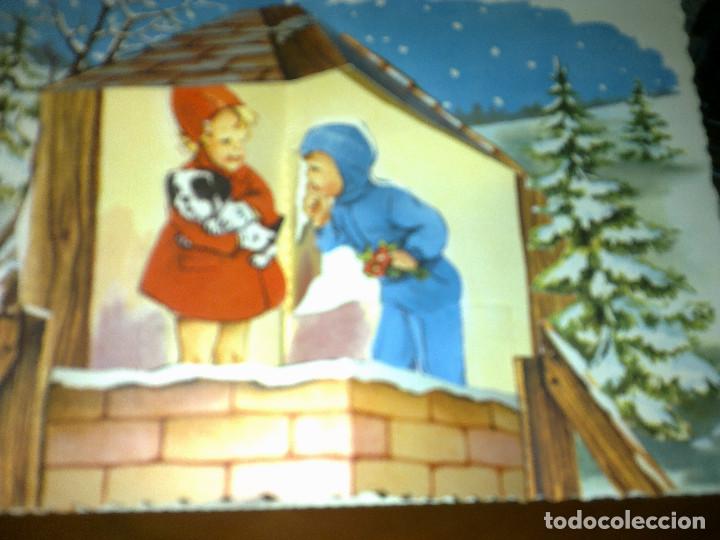 Postales: POSTAL TROQUELADA 3D -NAVIDE&Ntilde;A - Foto 3