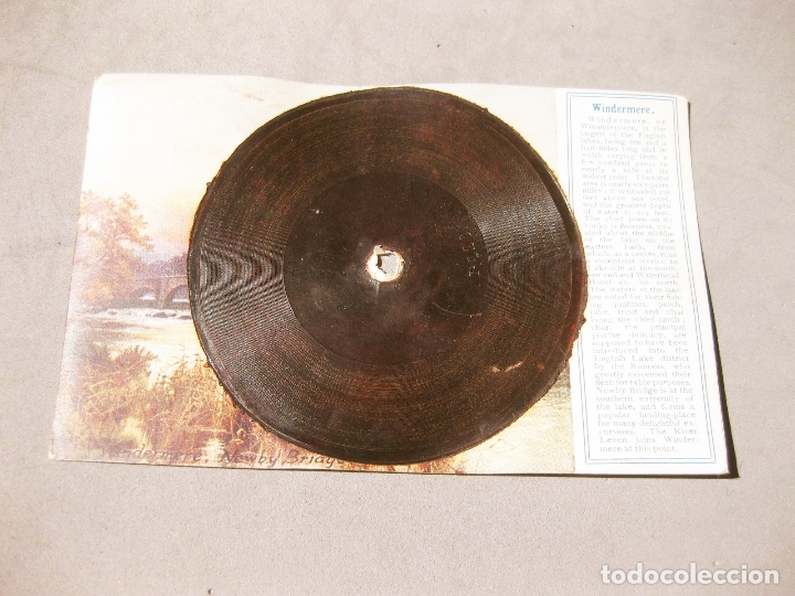 Postales: ANTIGUA POSTAL CON DISCO. WINDERMERE. PHONO POSTCARD - Foto 1