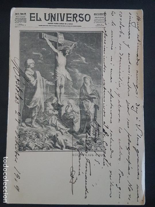 Postales: PERIODICO EL UNIVERSO POSTAL 1902 - Foto 1