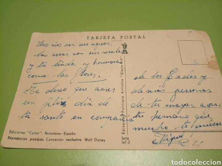 Postales: Pinocho - Foto 2