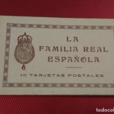 Postales: LA FAMILIA REAL ESPAÑOLA 10 TARJETAS POSTALES GRAFOS MADRID. REINA VICTORIA EUGENIA DE BATTENBERG . Lote 175048375