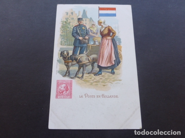 Postales: EL CORREO EN HOLANDA POSTAL - Foto 1