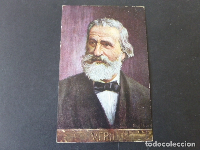 Postales: VERDI MUSICO COMPOSITOR POSTAL - Foto 1