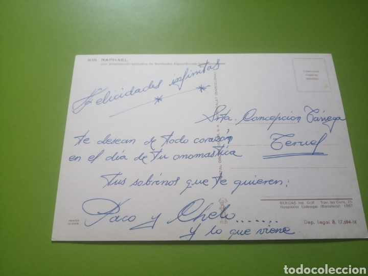 Postales: Raphael - Foto 2