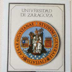 Postales: UNIVERSIDAD DE ZARAGOZA POSTAL IV CENTENARIO