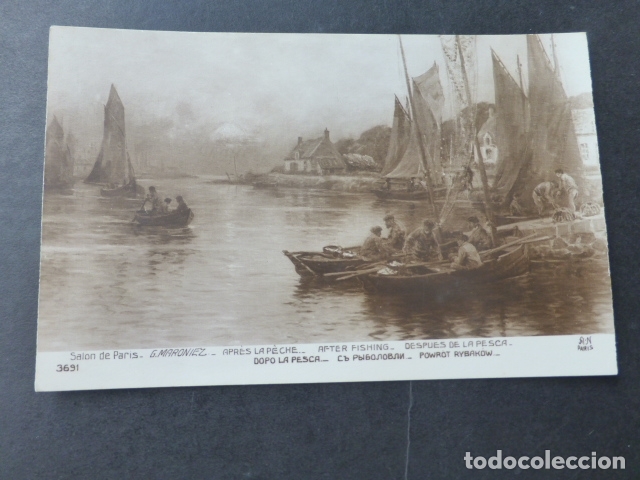 Postales: EL REGRESO DE LA PESCA POSTAL - Foto 1