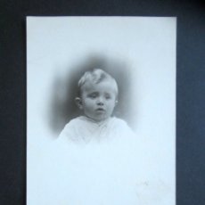 Postales: POSTAL FOTOGRÁFICA FAMILIA REAL ESPAÑOLA. RETRATO INFANTE. FOTÓGRAFO KAULAK. MONARQUÍA ALFONSO XIII. Lote 178426606