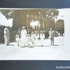 Postales: POSTAL FOTOGRÁFICA FAMILIA REAL ESPAÑOLA. MONARQUÍA ALFONSO XIII. 