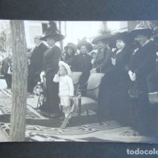 Postales: POSTAL FOTOGRÁFICA FAMILIA REAL ESPAÑOLA. PRÍNCIPE DE ASTURIAS, EVENTO. MONARQUÍA ALFONSO XIII. . Lote 178447831
