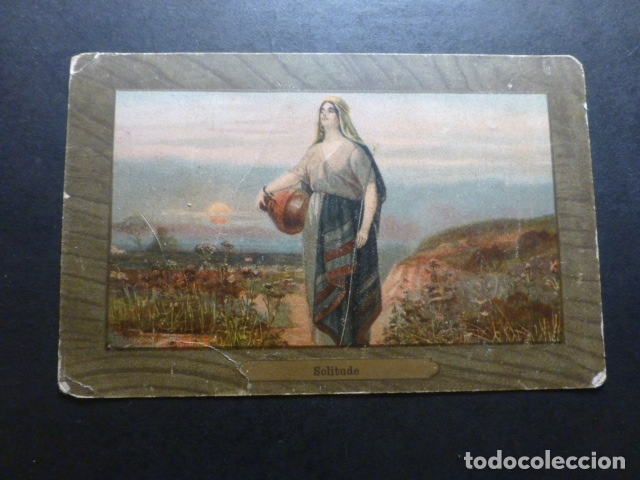 Postales: SOLEDAD POSTAL CROMOLITOGRAFICA - Foto 1