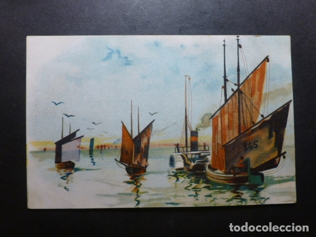 Postales: BARCAS MARINA POSTAL - Foto 1
