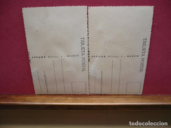 Postales: Lote de 3 Postales Falleras Bordadas. - Foto 3