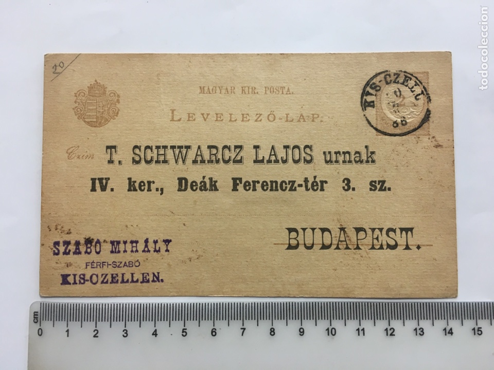 Postales: CARTE POSTALE. BUDAPEST. H. 1900?. - Foto 1