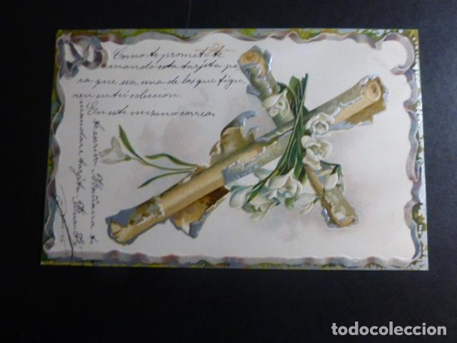 Postales: CRUZ EN RELIEVE POSTAL - Foto 1