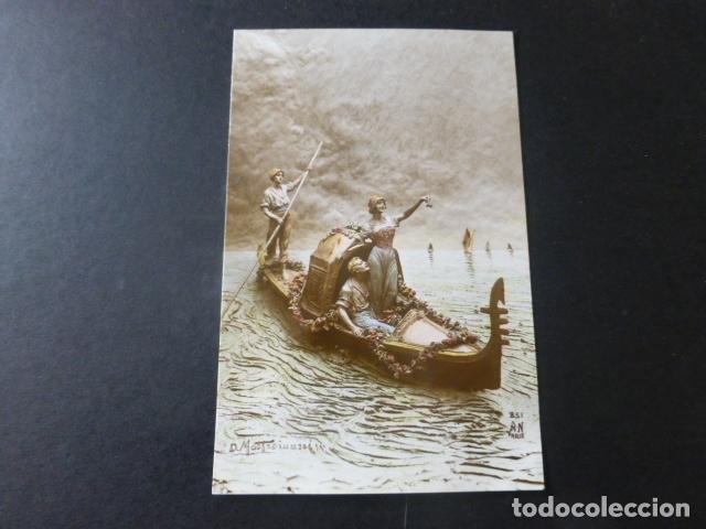 Postales: PASEO EN GONDOLA POSTAL - Foto 1