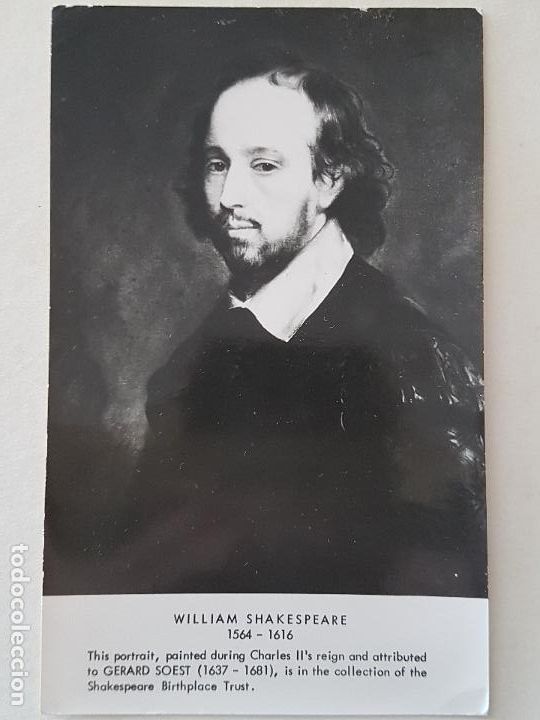 Postales: WILLIAM SHAKESPEARE POSTAL - Foto 1