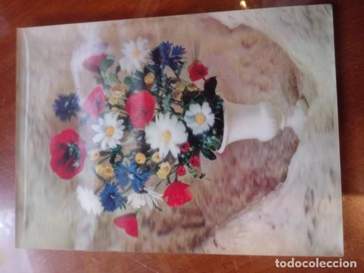 Postales: Postal tridimensional jarron flores - Foto 1