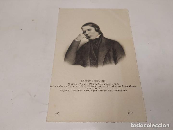 Postales: POSTAL ROBERT SCHUMANN - Foto 1