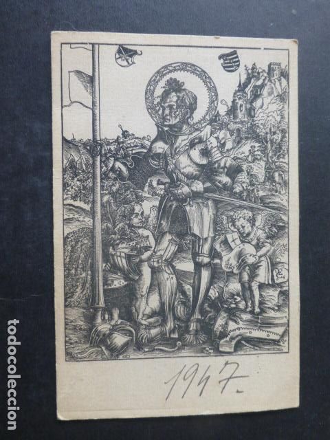 Postales: LUCAS CRANACH CABALLERO POSTAL - Foto 1