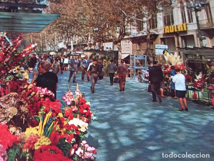 Postales: Barcelona.Rambla de las Flores. - Foto 2
