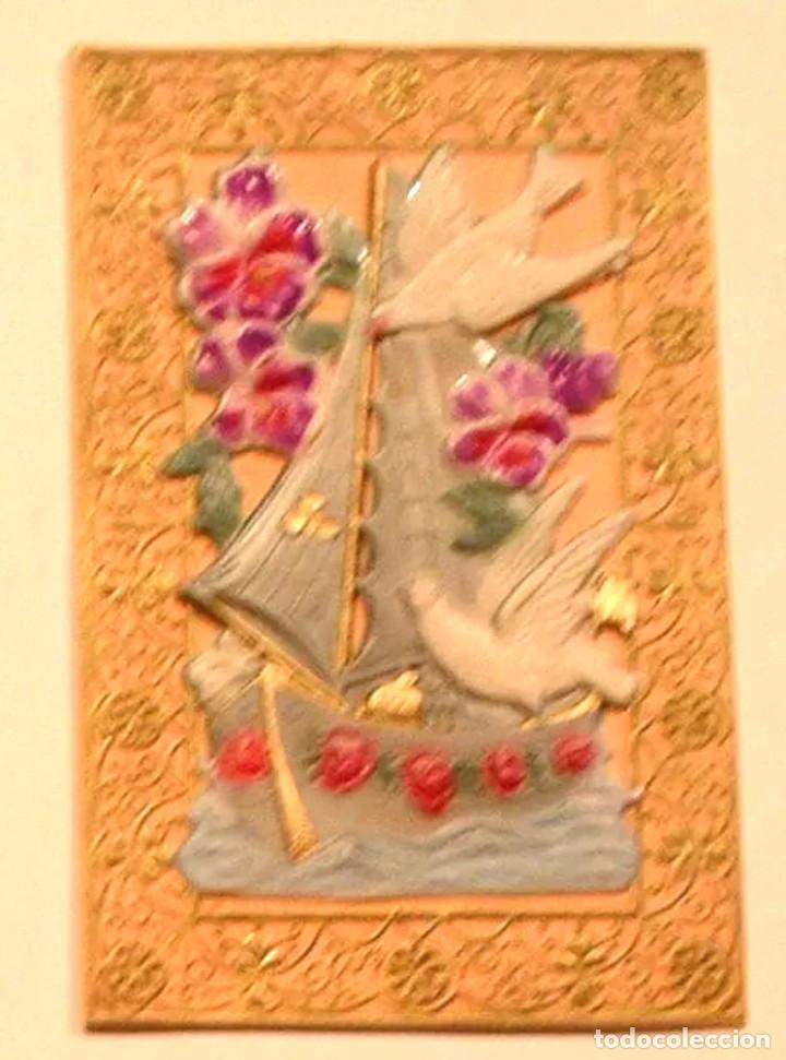 Postales: Postal en relieve celuloide, no circulada - Foto 1