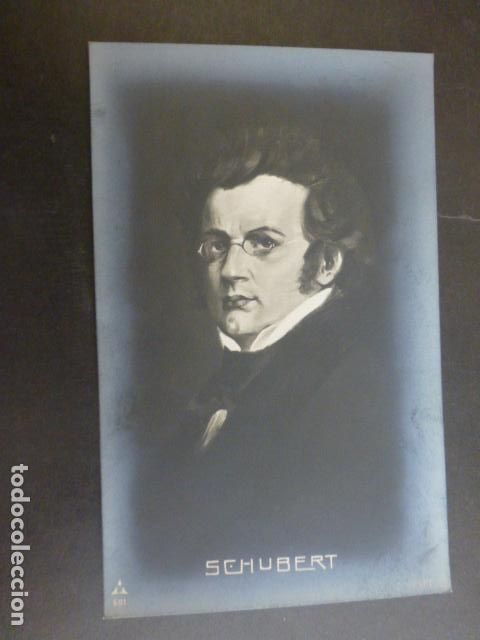 Postales: SCHUBERT POSTAL MUSICO - Foto 1